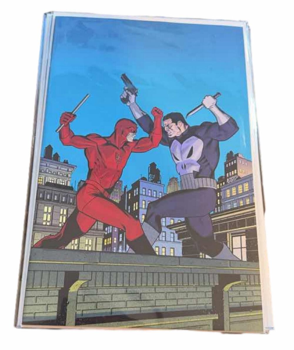 Daredevil vs The Punisher Comic Book Marvel Comics